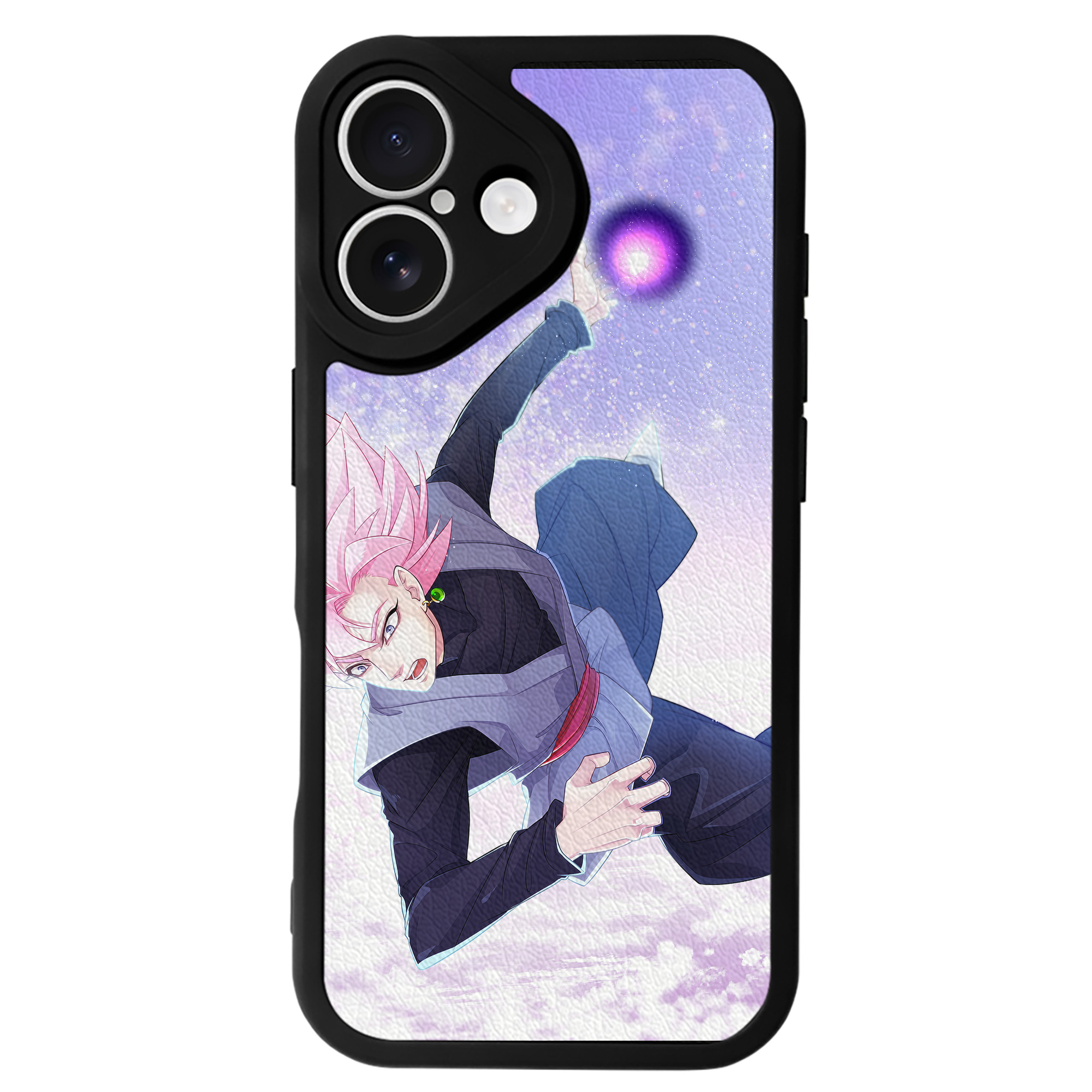（画像用） ドラゴンボール DRAGON BALL 【iPhone 16シリーズ対応】シリコンスマホケース（レザー調） 材質：シリコン